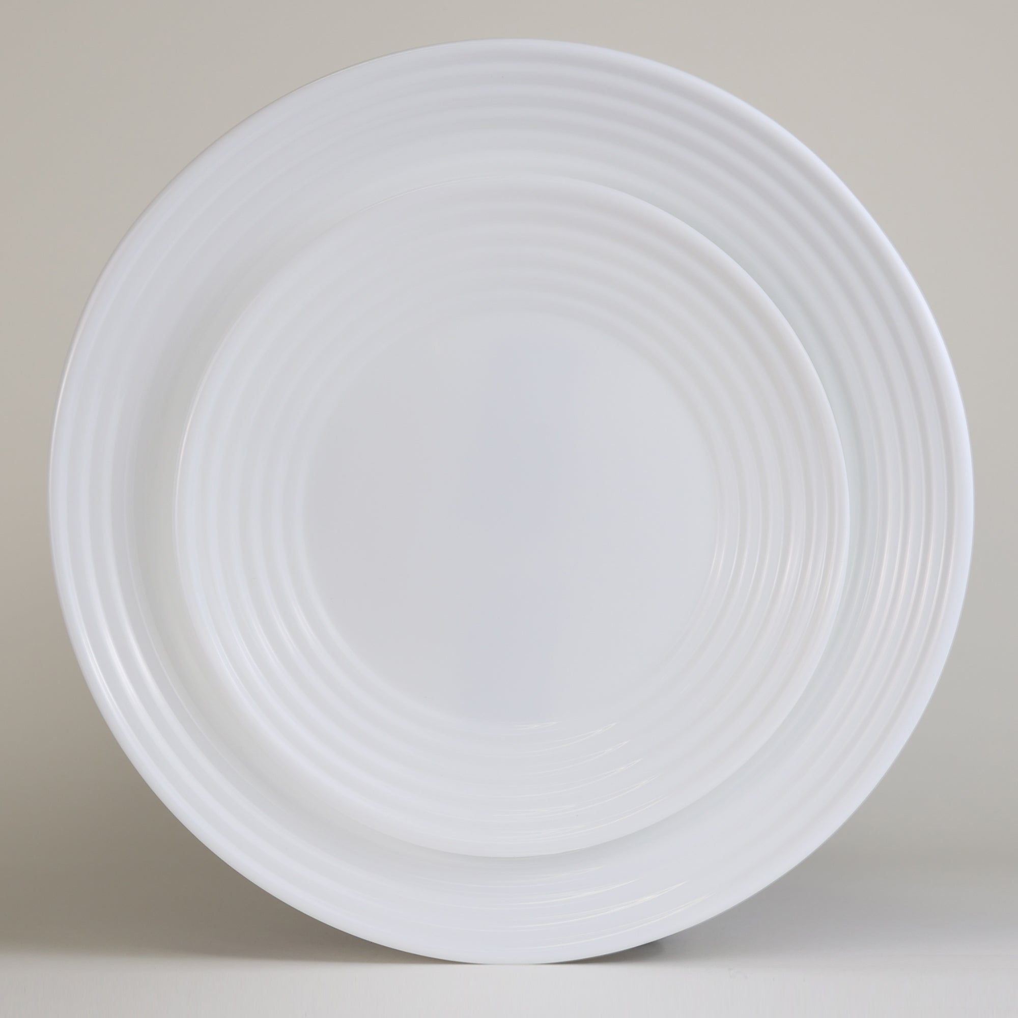 Tempered Opal 12 piece Dinner Set,Circles