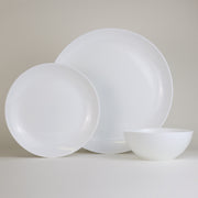 Tempered Opal 12 piece Dinner Set Luna