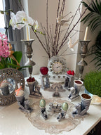 9-Piece Haft Seen Statue Set: Ancient Persian Nowruz Decor