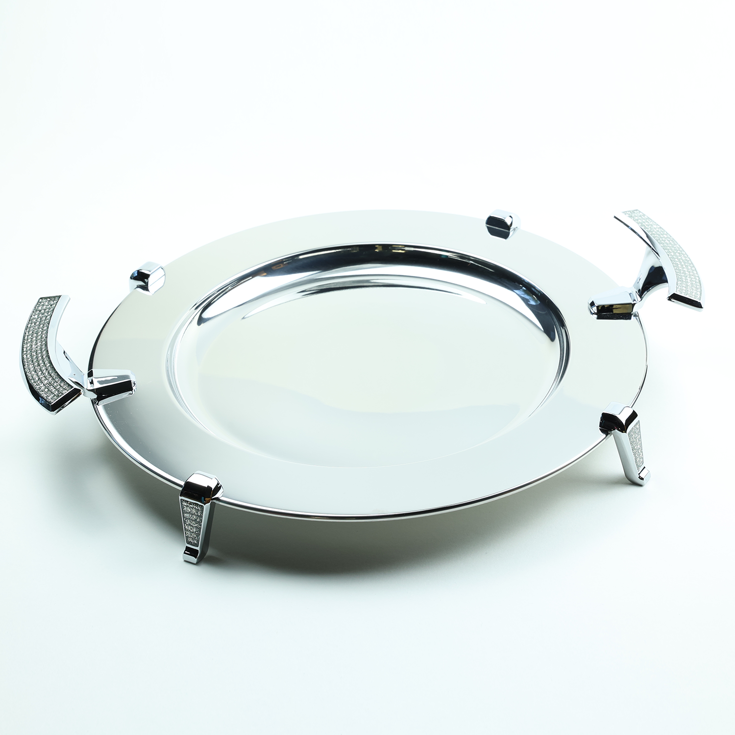 Oval silver tray 350mm - 13 Inch