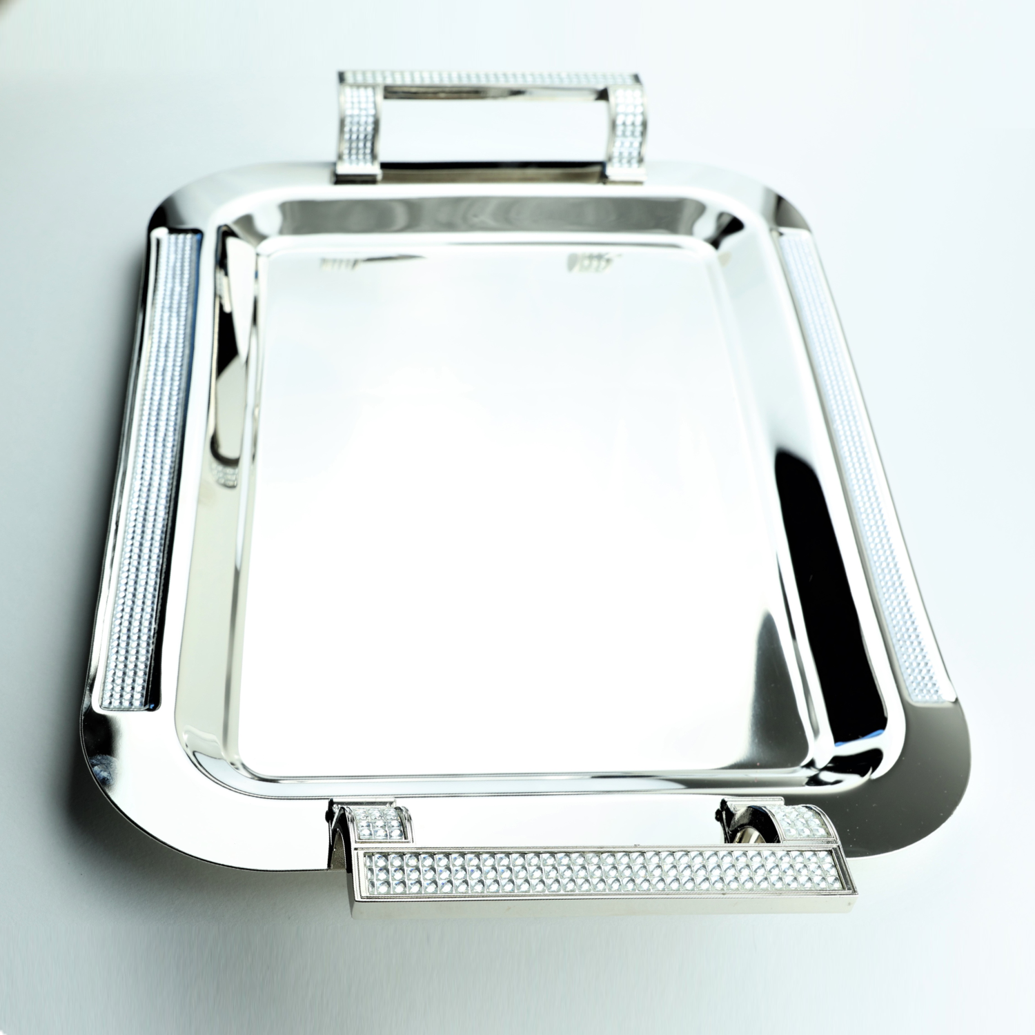 Rectangular silver tray 14x10 Inch