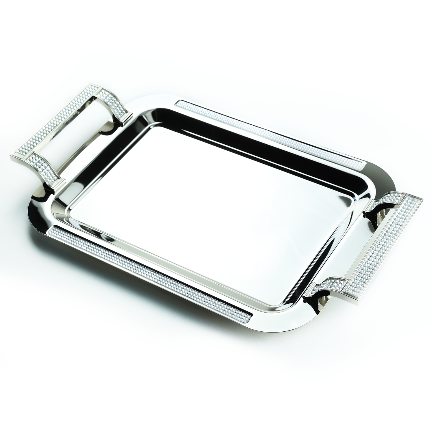 Rectangular silver tray 14x10 Inch